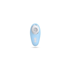 Vibromasseur bleu à langue vibrante pour cunnilingus 